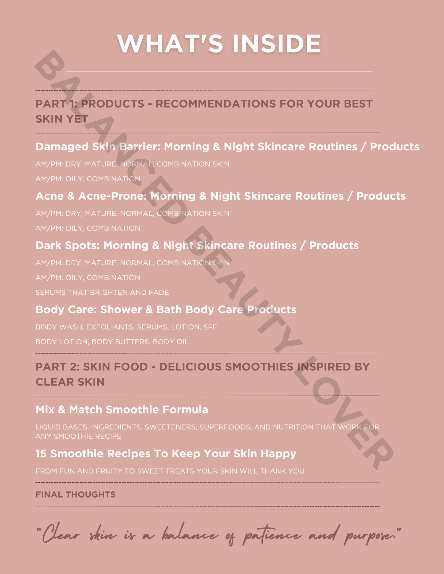 Heal, Fade, Glow Ebook Bundle
